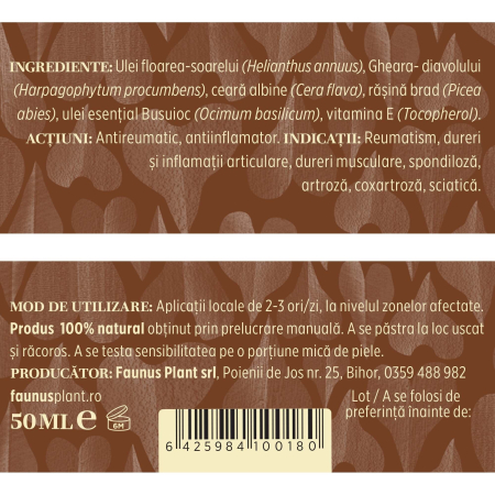 Cremă Tip Balsam Gheara Diavolului 50ml [4]
