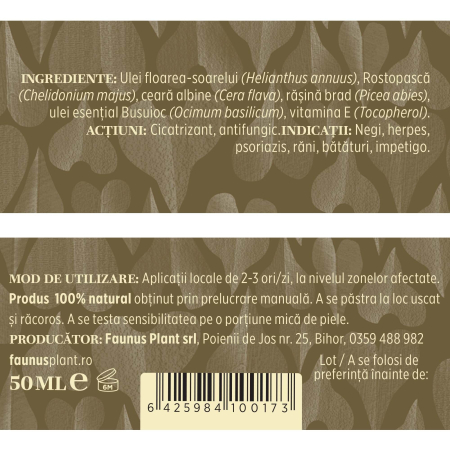 Cremă Tip Balsam Rostopască 50ml [4]