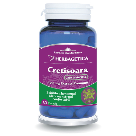 Extracte - Cretisoara Lady's Mantle 60 capsule