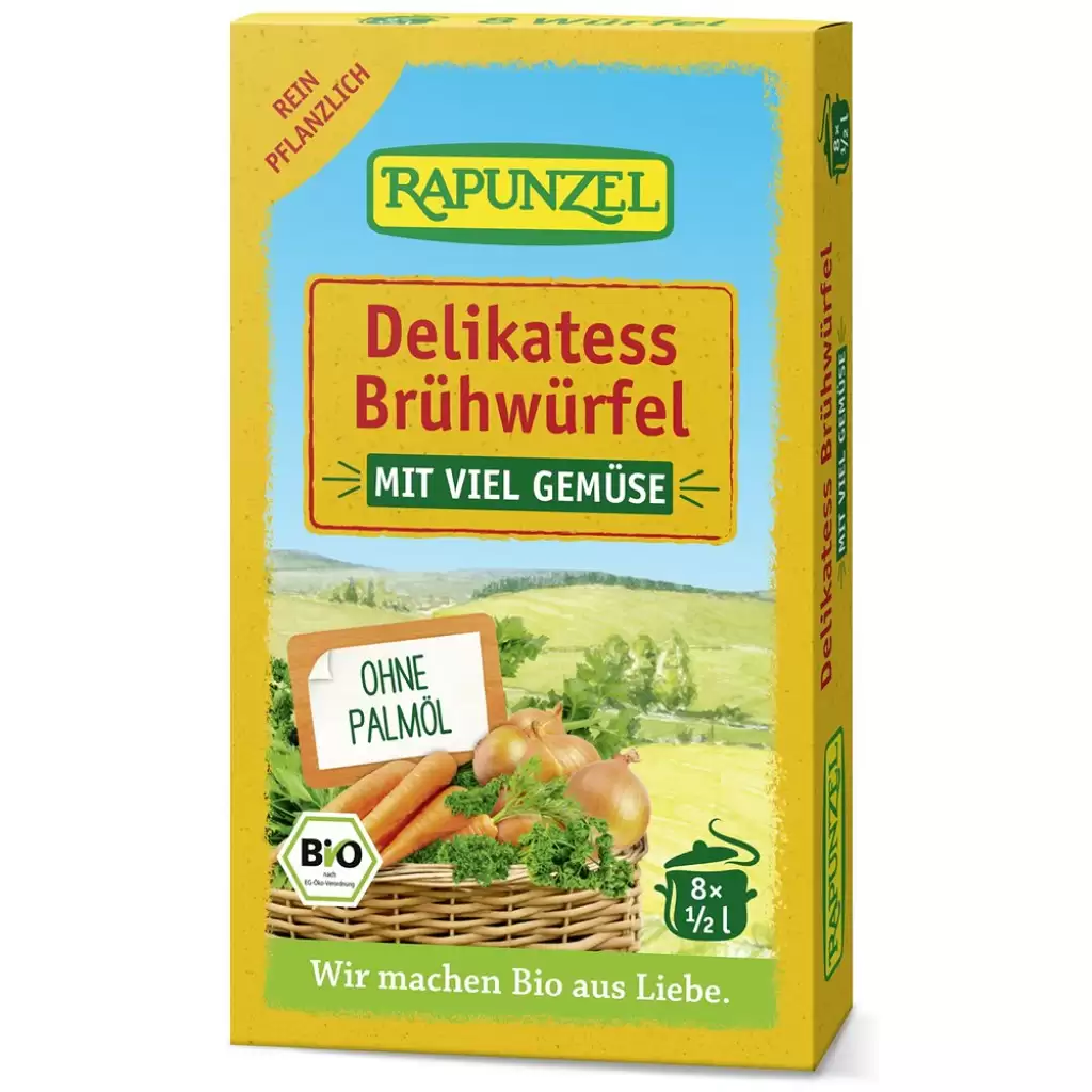 Condimente - Cuburi de supa de legume delikatess 8 buc, eco 80g