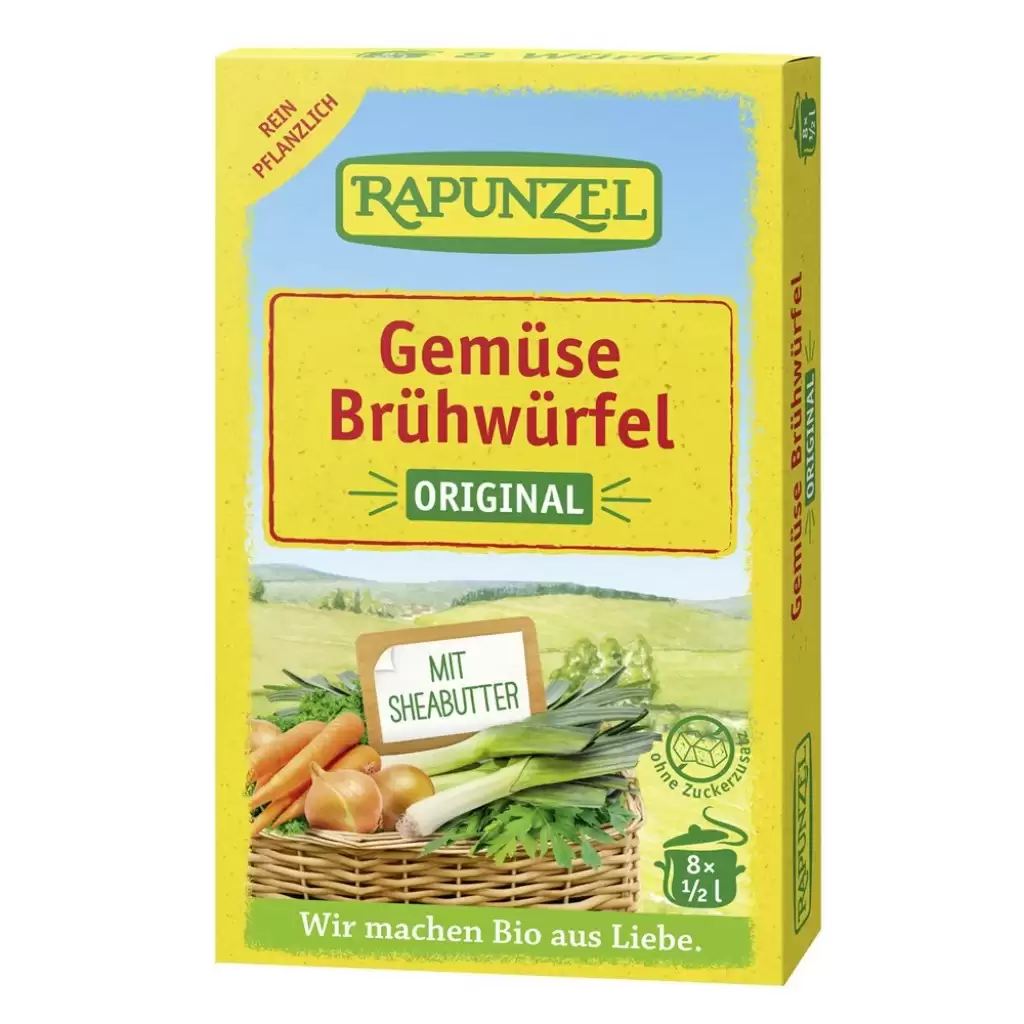 Condimente - Cuburi de supa de legume original 8buc, eco 84g