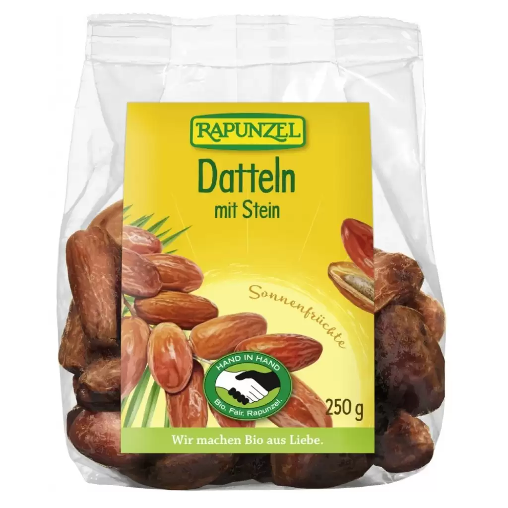 Fructe uscate - Curmale cu samburi Delegt Nour, eco 250g