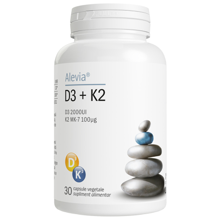 Suplimente - D3 + K2 30 capsule vegetale