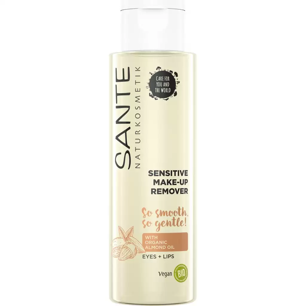 Ingrijire Buze - Demachiant pentru ochi si buze cu ulei bio de migdale vegan 110ml