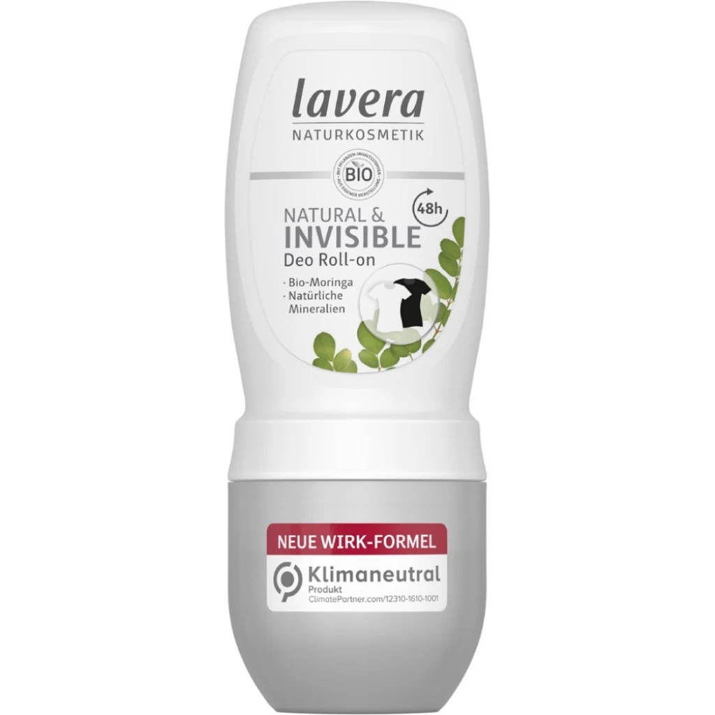 Deodorant - Deo Roll-on natural si invizibil cu moringa bio 50ml