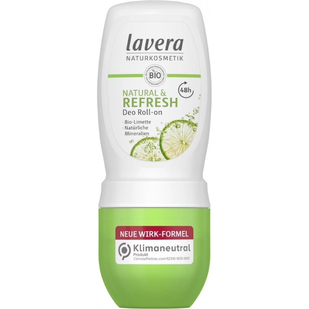 Deodorant - Deo Roll-on natural si refresh cu lime bio 50ml