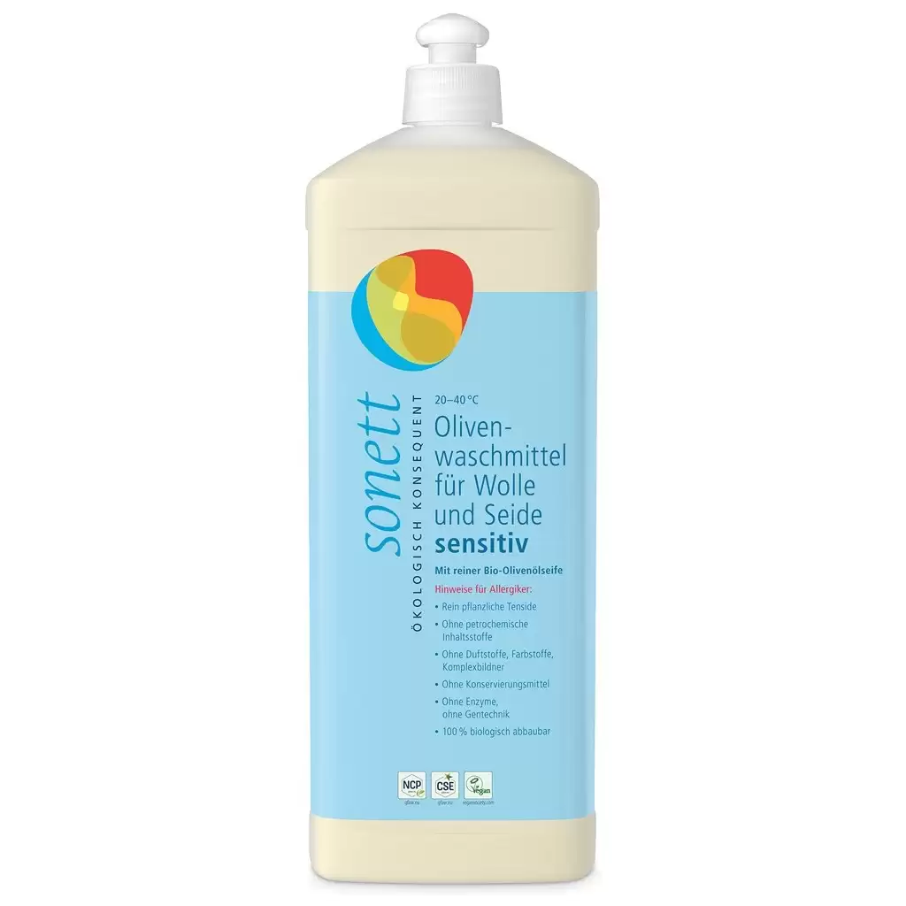Detergenti pentru alergici - Detergent de rufe cu masline pentru alergici 1L
