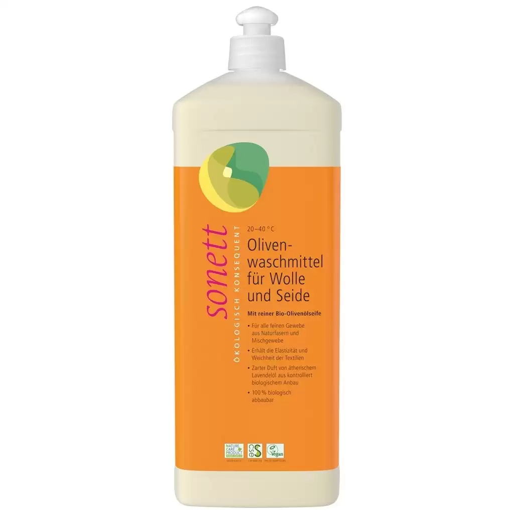 Detergent rufe - Detergent ecologic cu ulei de masline pentru lana si matase 1L