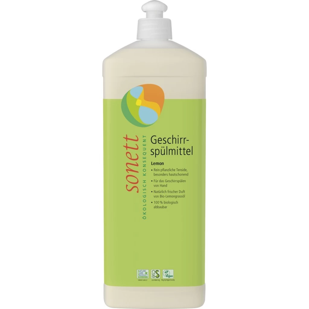 Detergenti vase - Detergent ecologic pentru spalat vase cu lamaie 1L