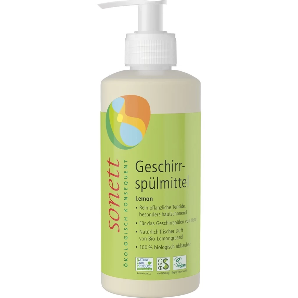 Detergenti vase - Detergent ecologic pentru spalat vase cu lamaie 300ml