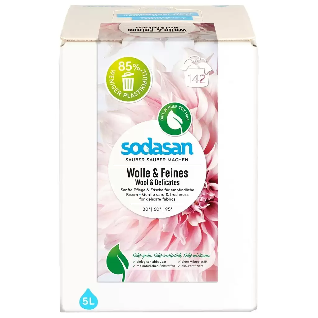 Detergent rufe - Detergent lichid pentru lana si rufe delicate 5L