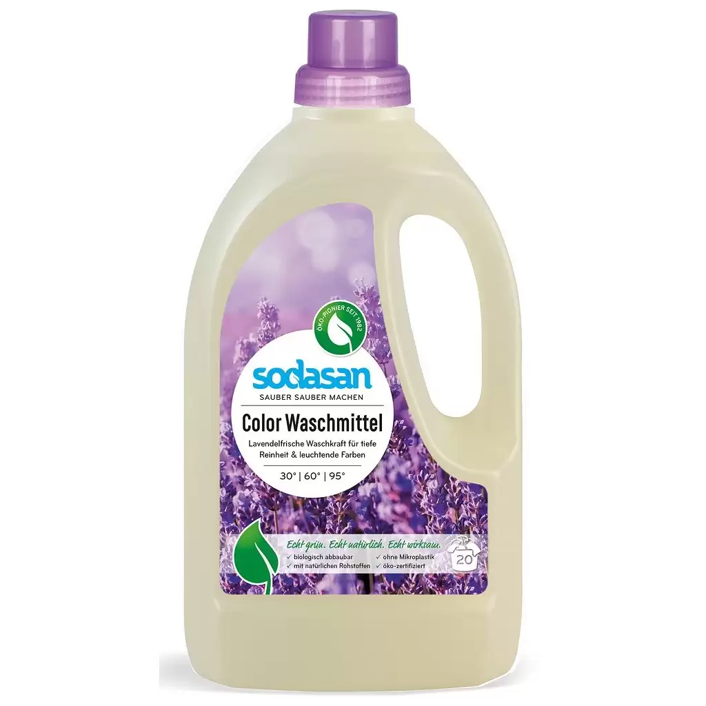 Detergent rufe - Detergent lichid pentru rufe colorate cu lavanda 1.5L