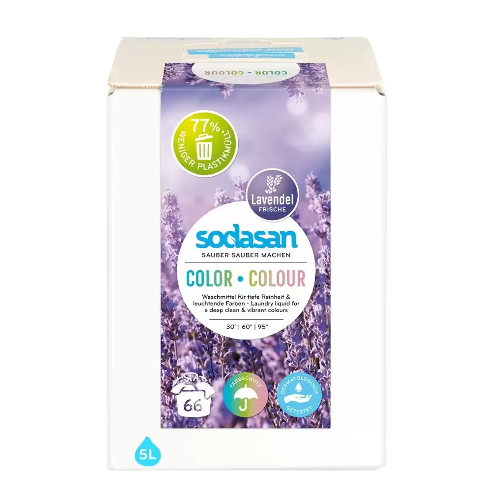 Detergent rufe - Detergent lichid pentru rufe colorate cu lavanda 5L