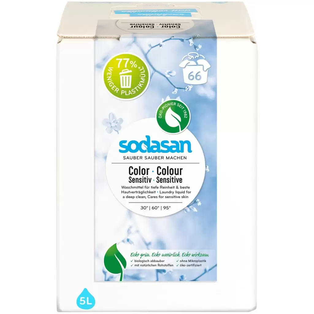 Curatenie - Detergent lichid pentru rufe colorate Sensitiv 5L