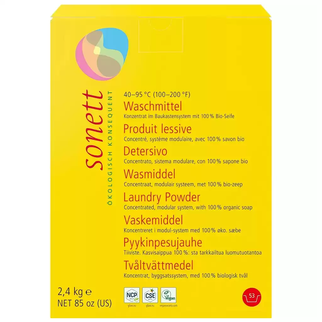Detergent rufe - Detergent  pudra concentrat pentru rufe colorate 2.4kg