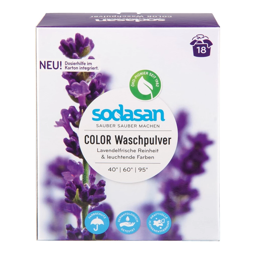 Detergent rufe - Detergent pudra pentru rufe colorate cu lavanda 1.01kg