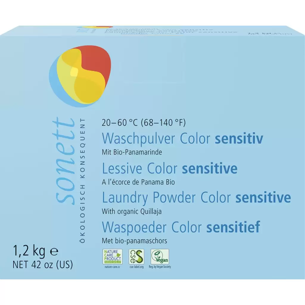 Detergent rufe - Detergent pudra pentru rufe colorate sensitiv 1.2kg