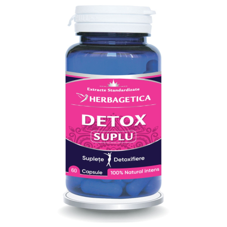 Extracte - Detox Suplu 60 capsule