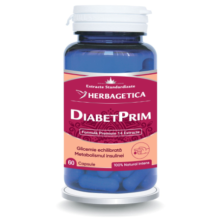 Extracte - Diabetprim 60 capsule