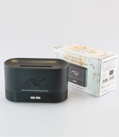 Aromaterapie - Difuzor de arome, Flame Black