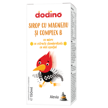 Suplimente - Dodino Sirop cu Magneziu și Complex B 150ml