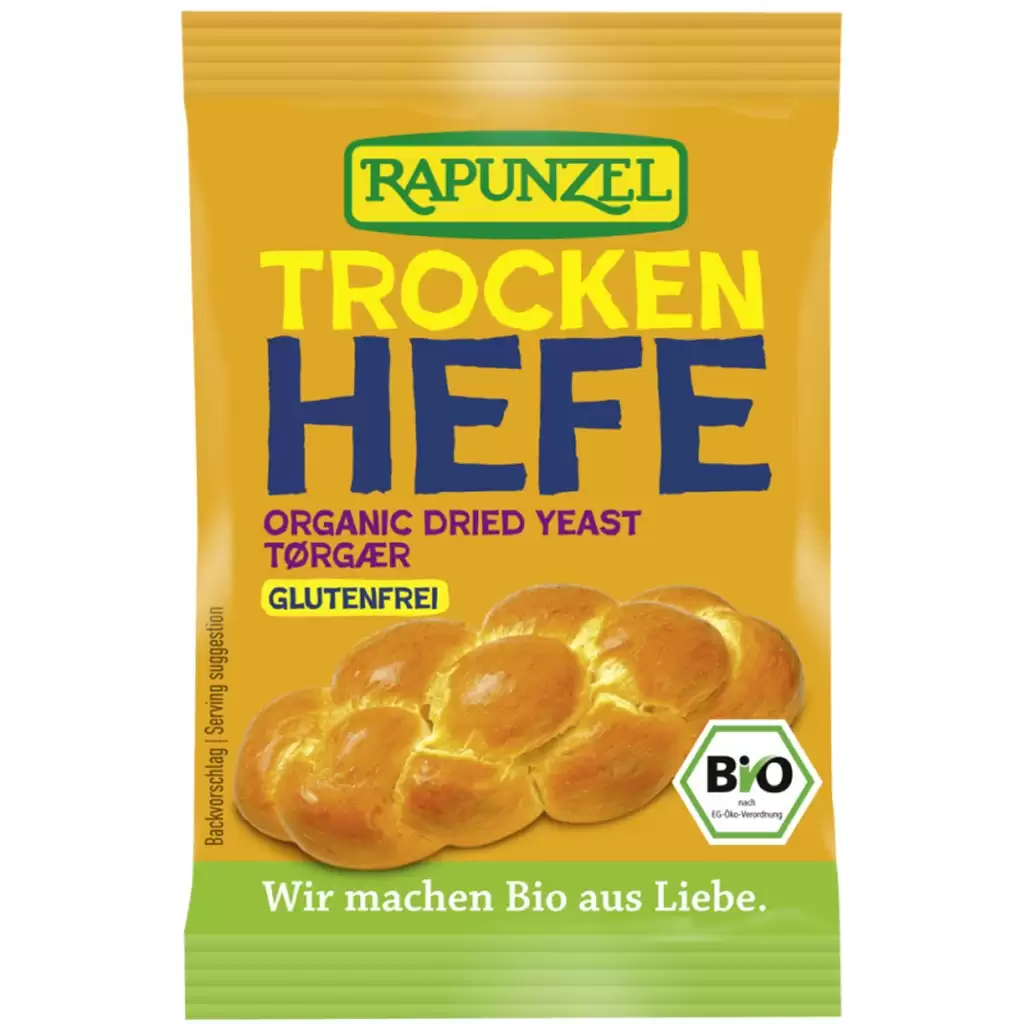 Ingrediente copt - Drojdie uscata activa fara gluten, eco 9g