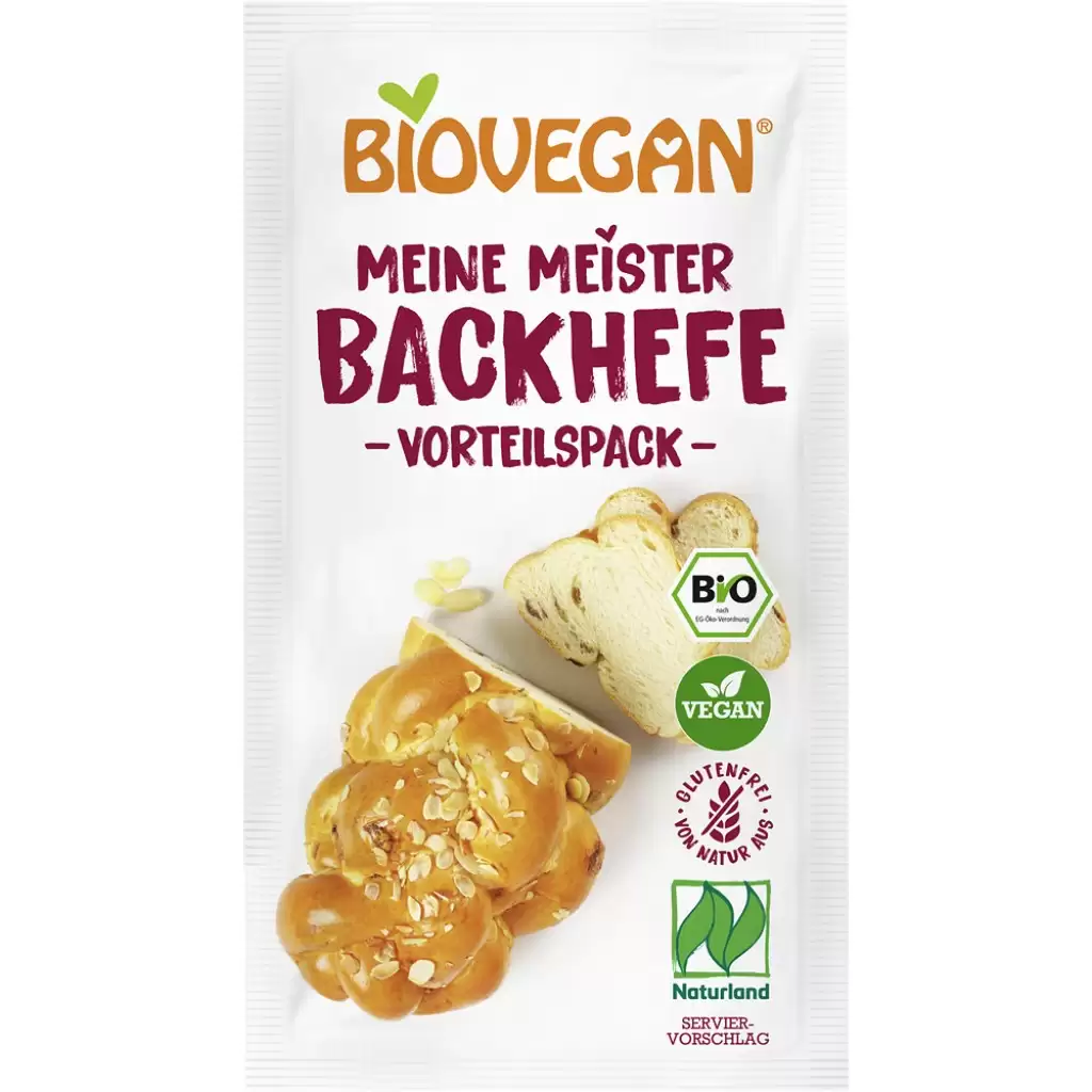 Ingrediente copt - Drojdie uscata nativ fara gluten 3x7g, eco 21g