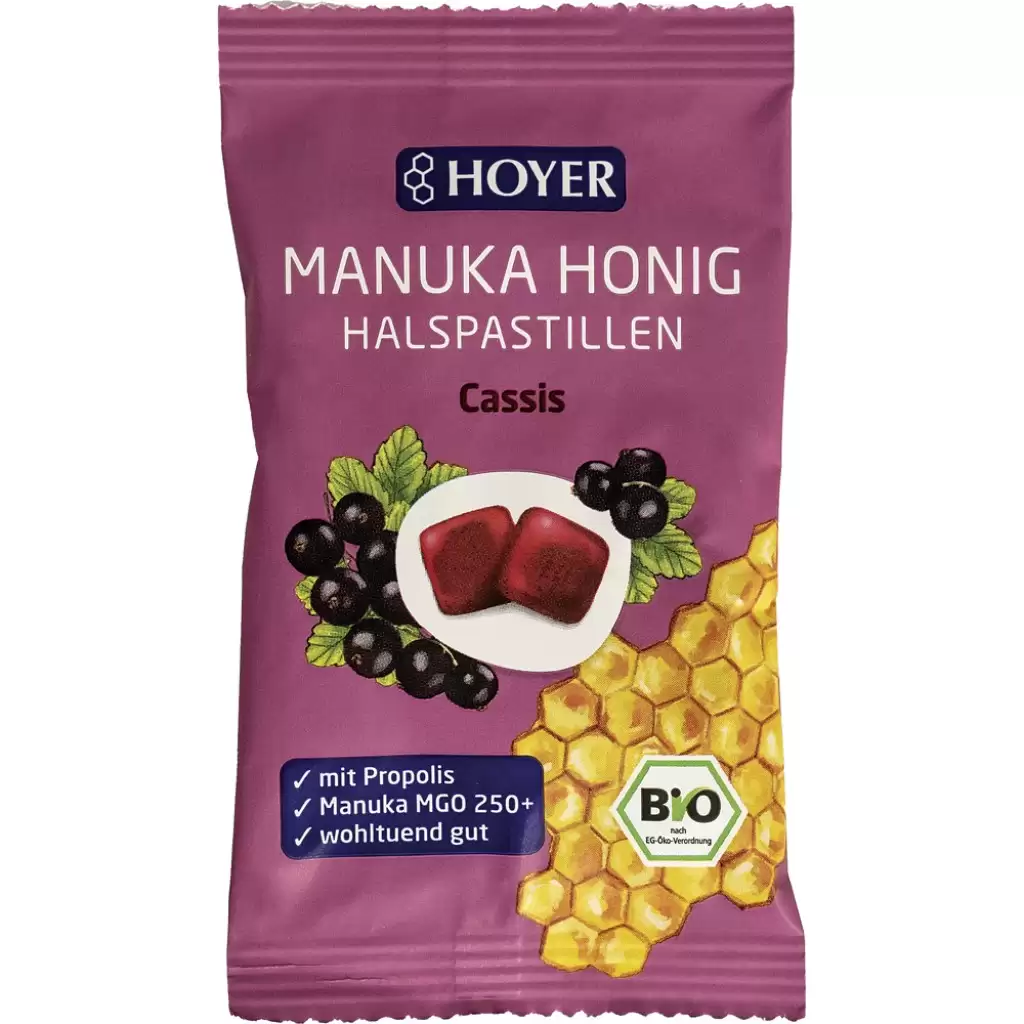Dulciuri - Dropsuri cu propolis coacaze si miere de Manuka 250 fara gluten, eco 30g