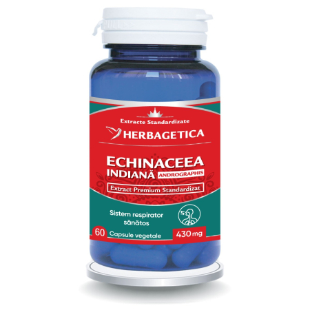 Extracte - Echinaceea Indiana 60 capsule