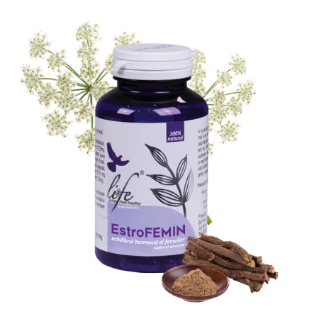 Capsule cu uleiuri esentiale - ESTROFEMIN - 60 capsule