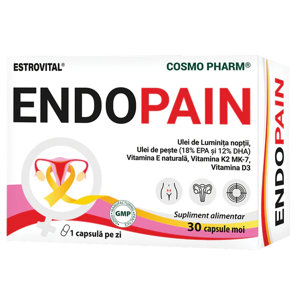 Extracte - ESTROVITAL® ENDOPAIN - confort și reducerea inflamației, 30 capsule moi