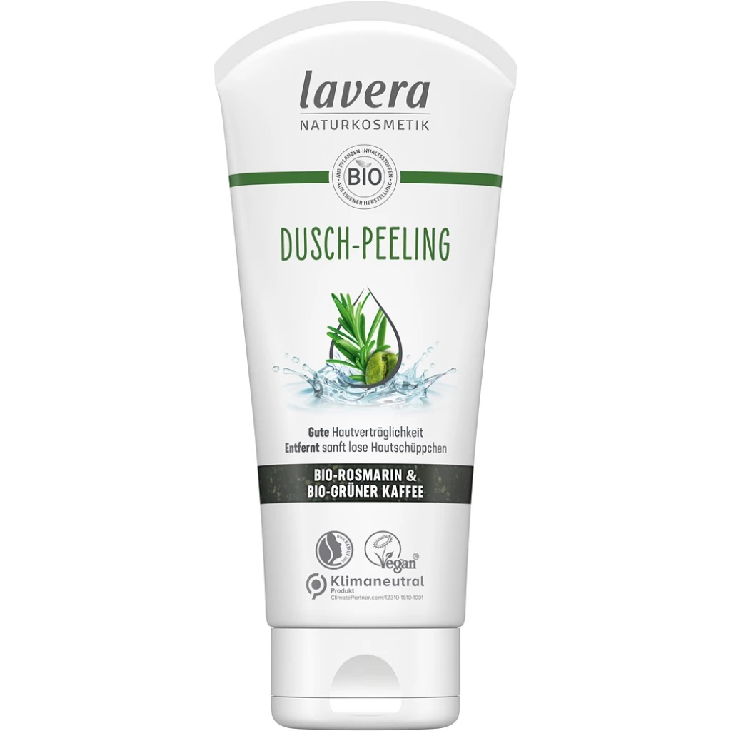 Ingrijire Corp - Exfoliant pentru dus cu rozmarin bio si cafea verde bio 200ml