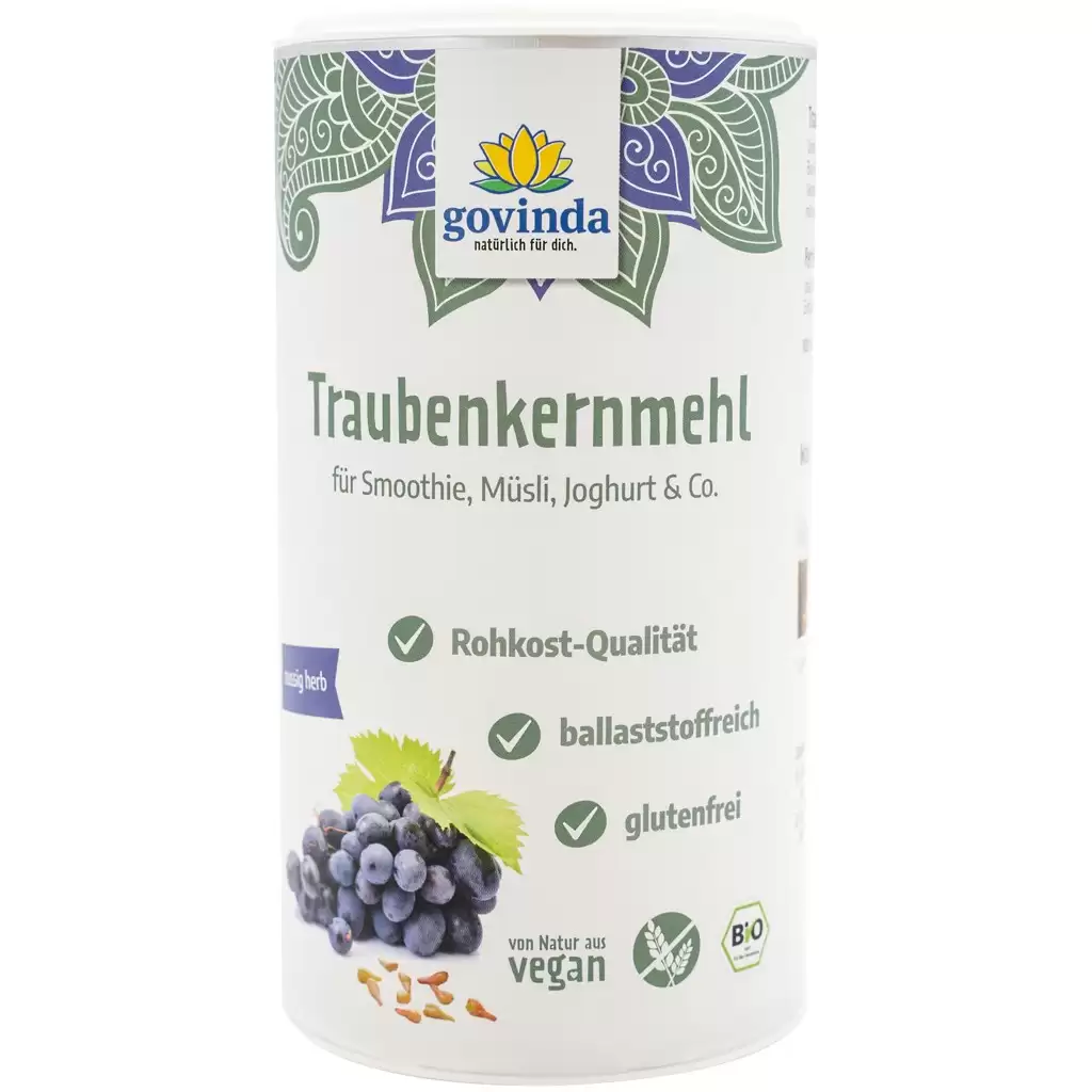 Ingrediente copt - Faina din seminte de struguri fara gluten, eco 200g