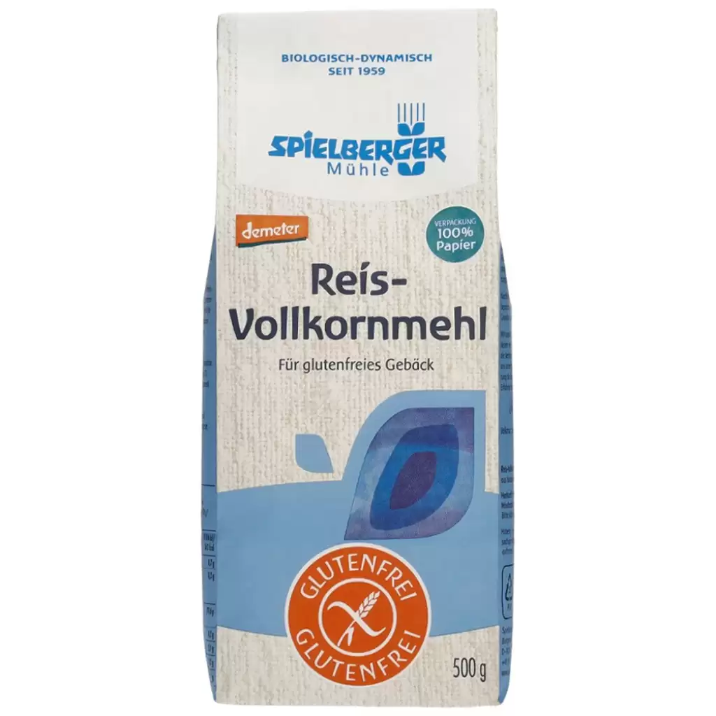 Faina - Faina integrala de orez fara gluten Demeter, eco 500g