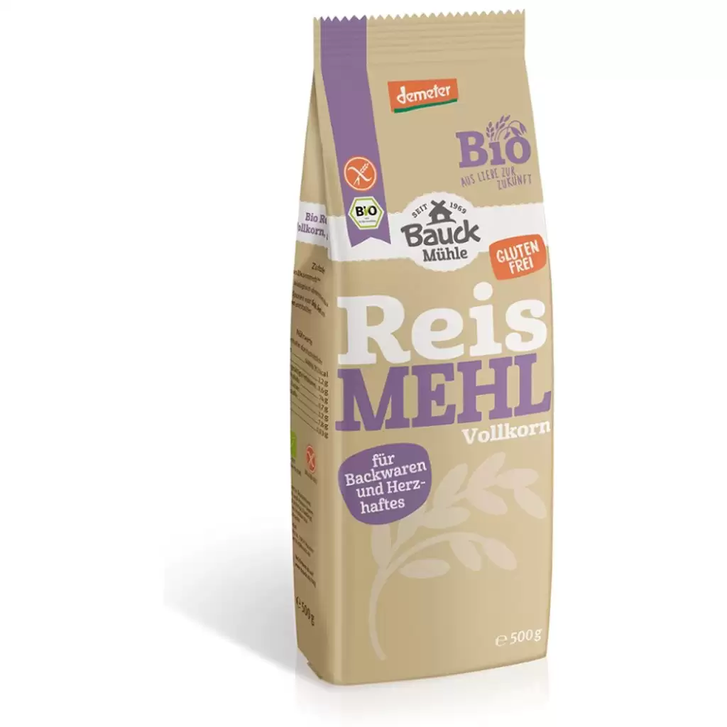 Faina - Faina integrala de orez fara gluten, eco 500g