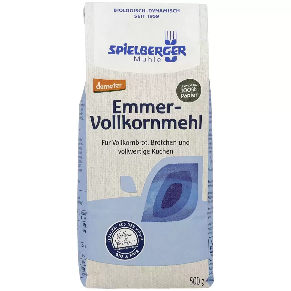 Faina - Faina integrala din emmer Demeter, eco 500g