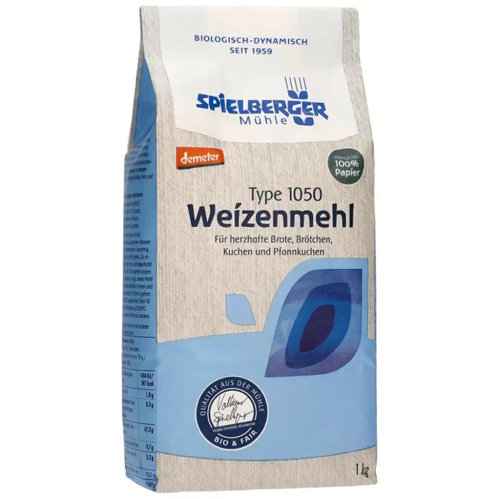 Faina - Faina neagra de grau tip 1050 Demeter, eco 1kg