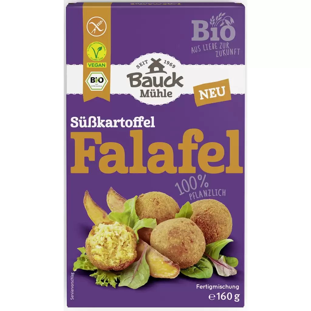 Preparate si mixuri - Falafel  cu cartof dulce fara gluten, eco 160g