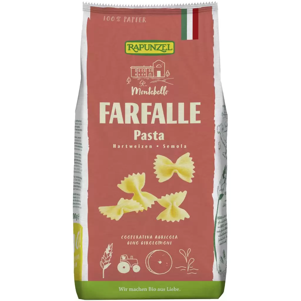 Paste fainoase - Farfalle semola, eco 500g