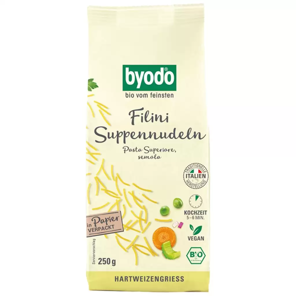 Paste fainoase - Fidea supa din grau dur, eco 250g