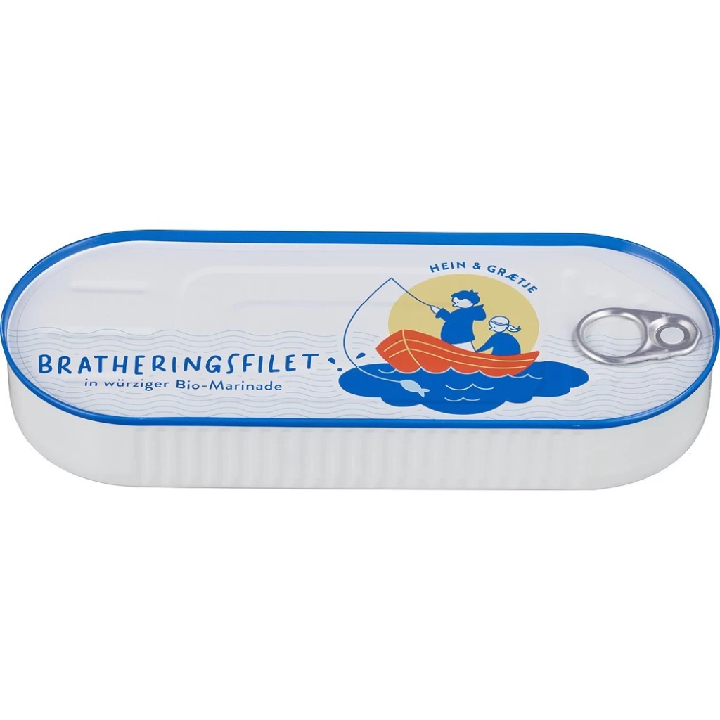 Conserve peste - File de hering prajit cu marinata eco 325g