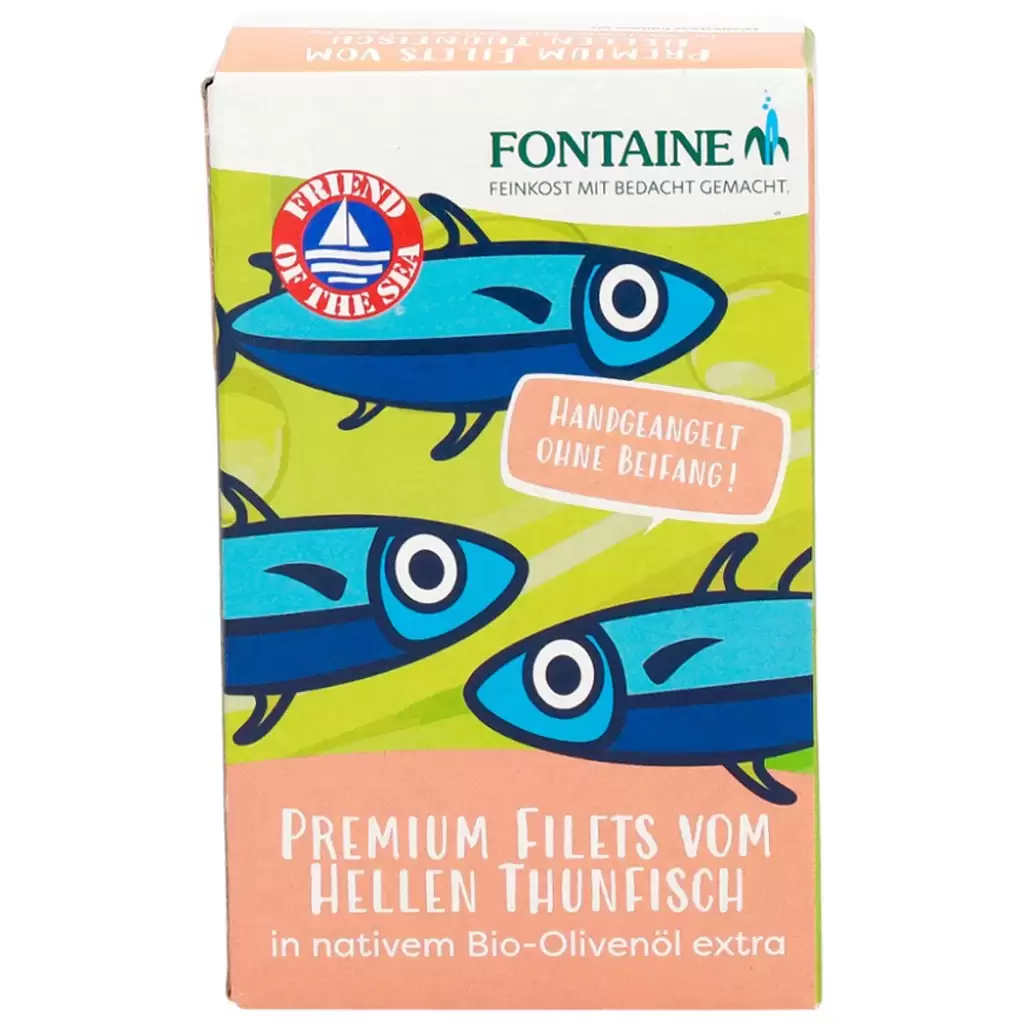 Conserve peste - File de ton alb in ulei bio de masline extravirgin 120g
