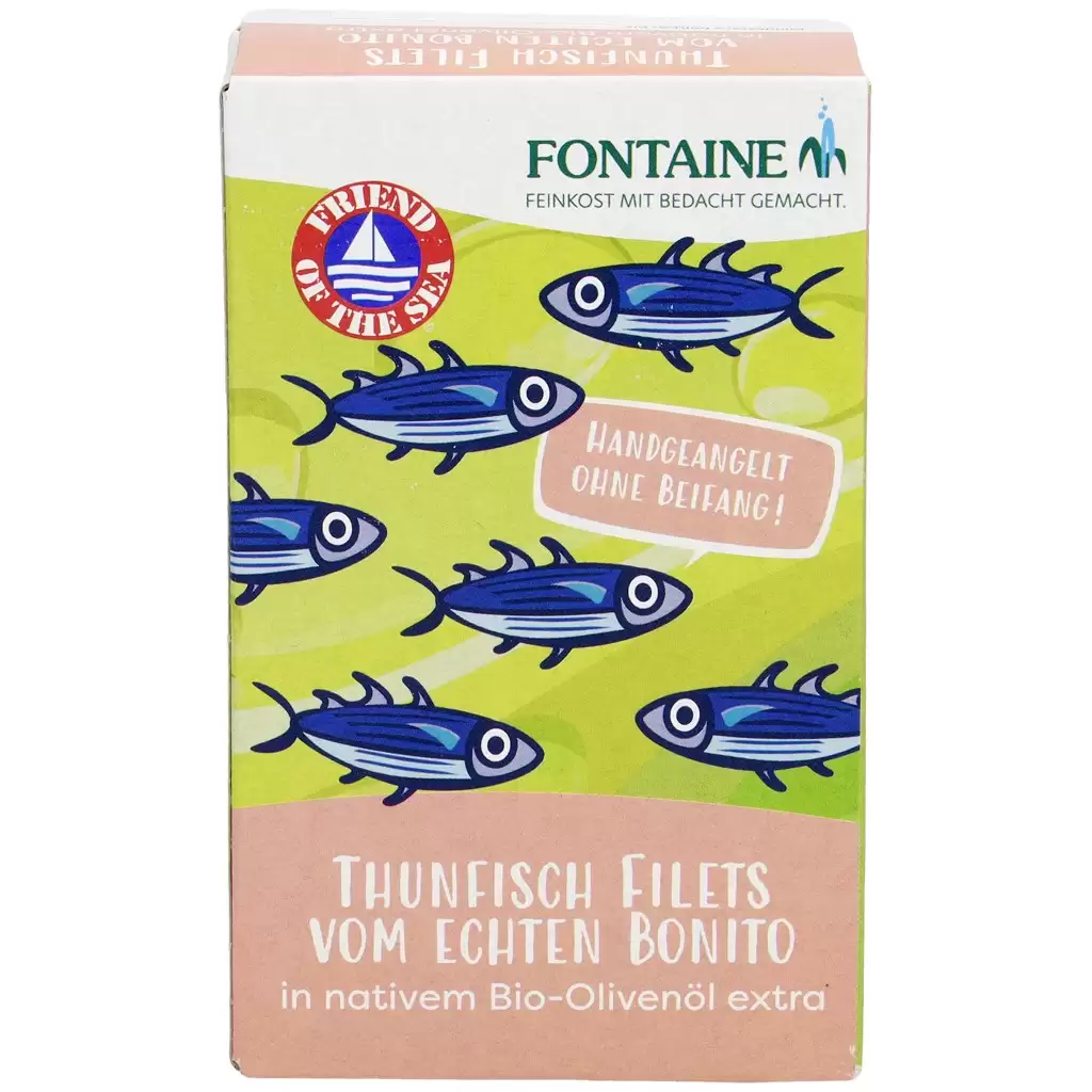 Conserve peste - File de ton in ulei bio de masline extravirgin 120g