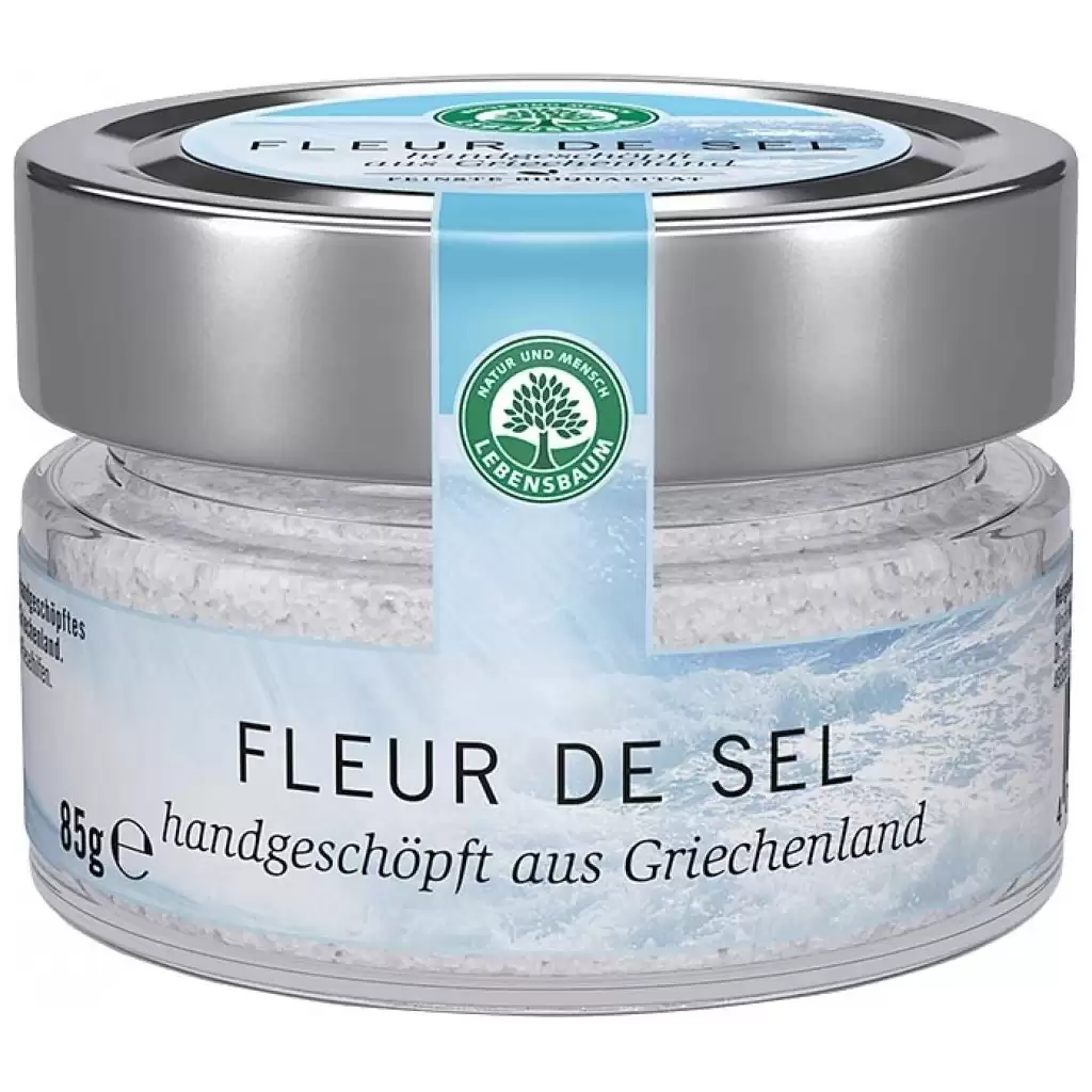 Sare - Flori de sare neiodata din Grecia 85g