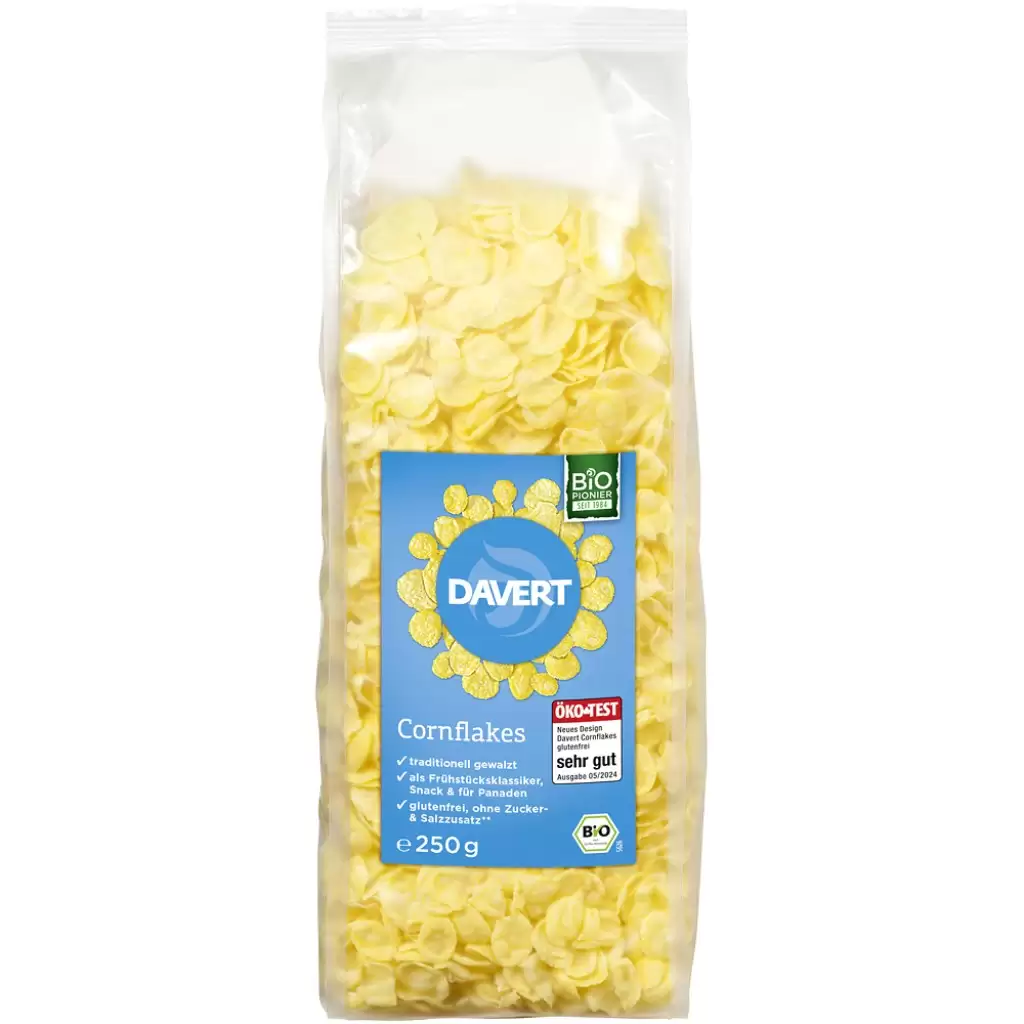 Fulgi, Muesli - Fulgi de porumb fara gluten, eco 250g