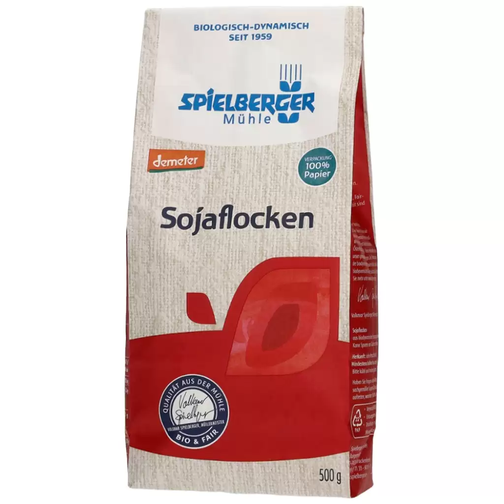 Fulgi, Muesli - Fulgi de soia Demeter, eco 500g