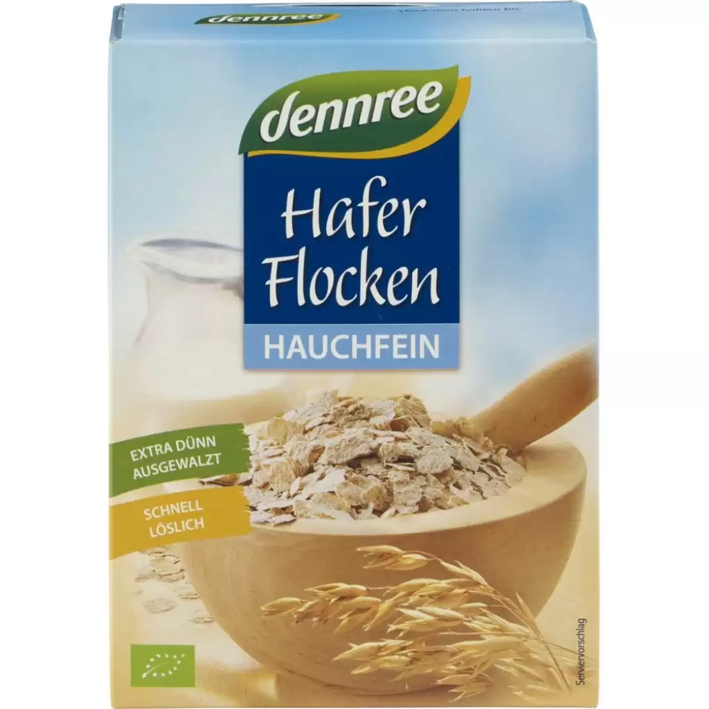 Fulgi, Muesli - Fulgi fini de ovaz, eco 250g