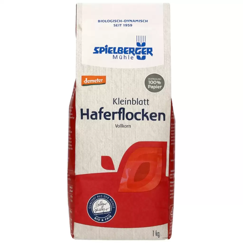 Fulgi, Muesli - Fulgi mici de ovaz integral Demeter, eco 1kg