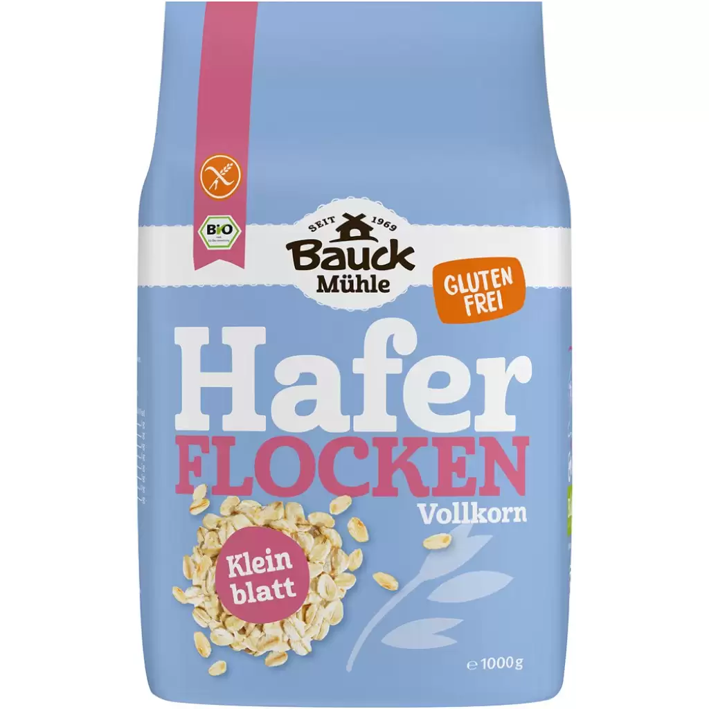 Fulgi, Muesli - Fulgi mici de ovaz integral FARA GLUTEN, eco 1kg