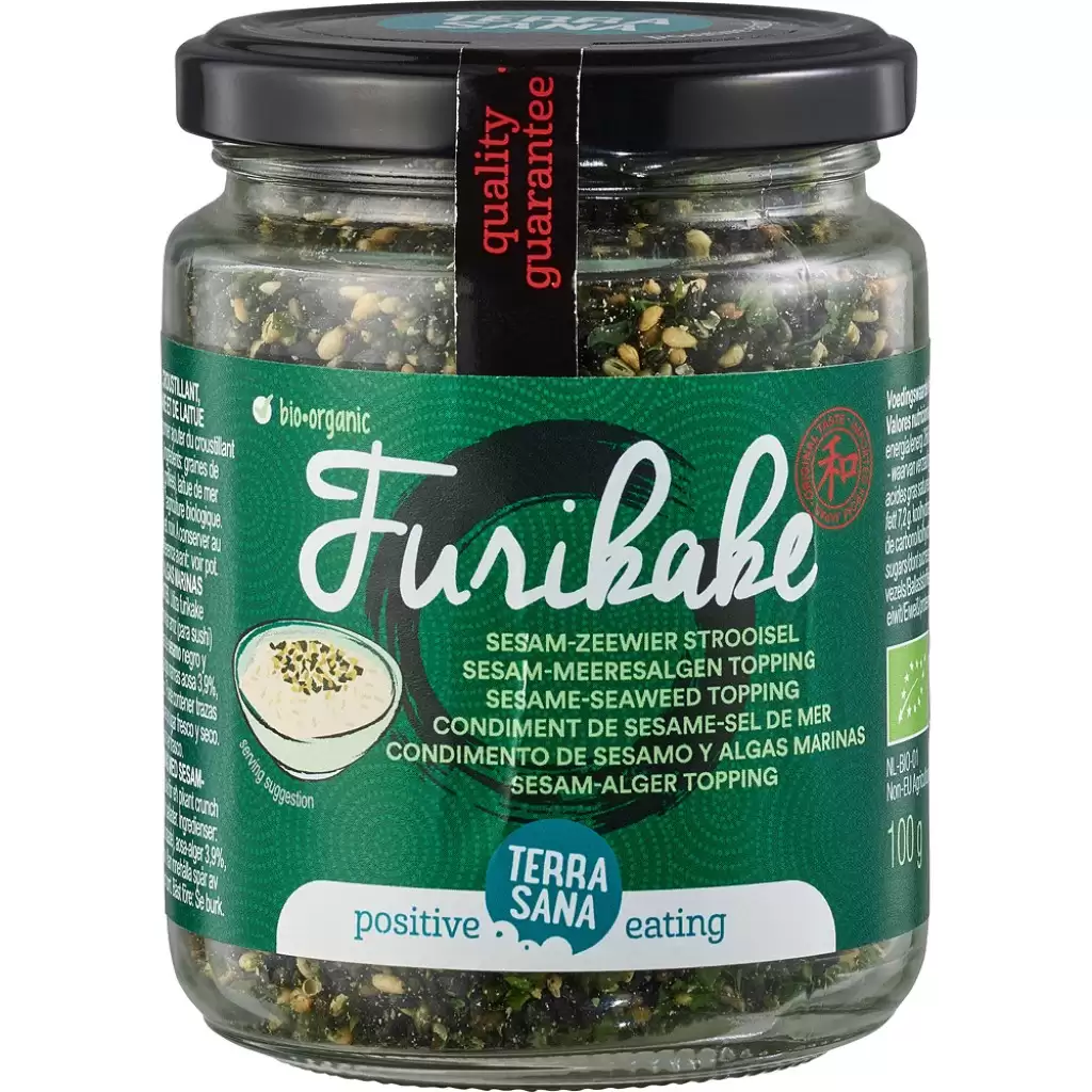 Mancare asiatica - Furikake amestec alge marine si susan, eco 100g